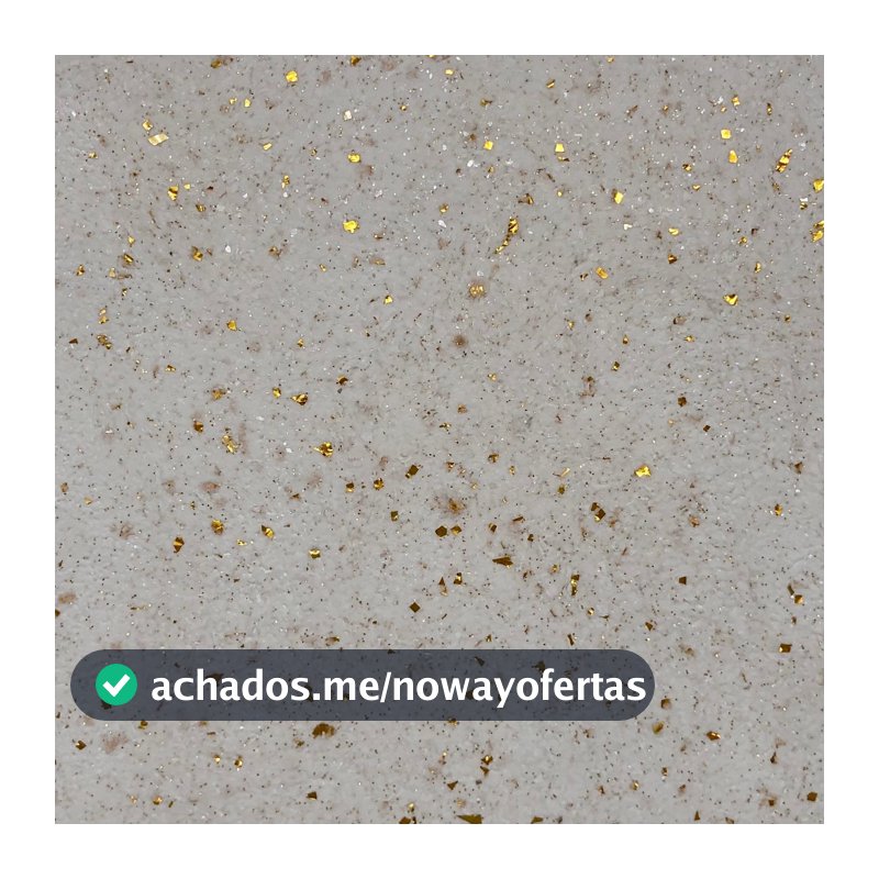 Kit Papel De Parede Líquido Premium Dourado + Espátula