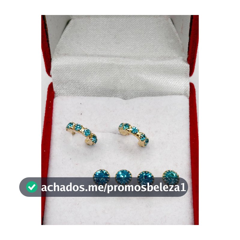 Senhoras Diamante Brincos Nobres Com 6 Peças Brincos De Diamante Meia Lua Brincos Moda Senhoras Brincos
