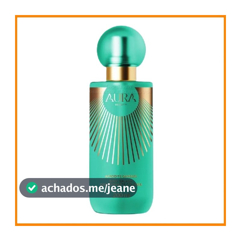Body Splash Aura By Jade Picon Afrodite Garden 200ml