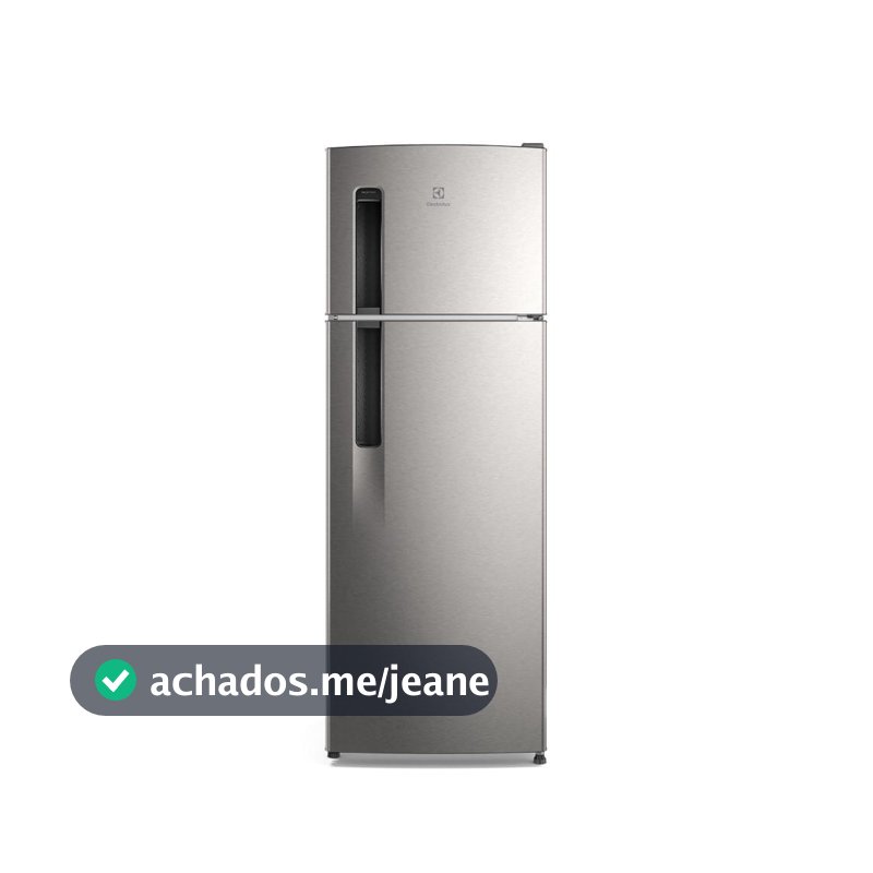Geladeira Electrolux Frost Free 320L Duplex Inox Look (TF38S)