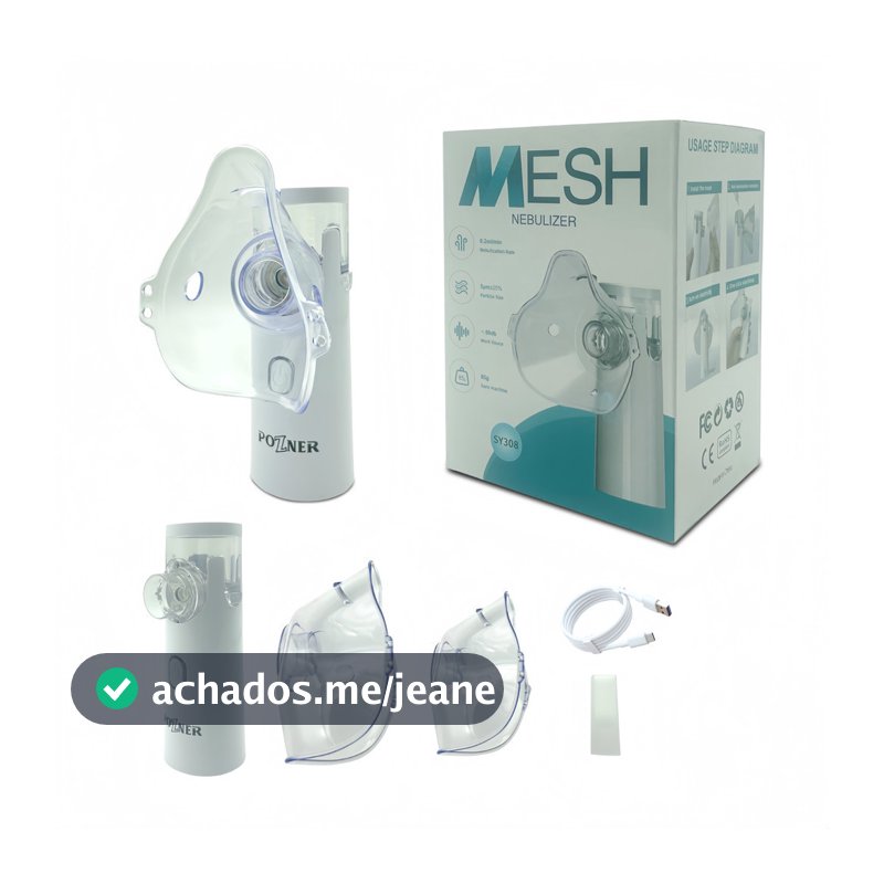 Máquina Nebulizadora Portátil Inalador Nebulizador Adulto Infantil Silencioso yihan