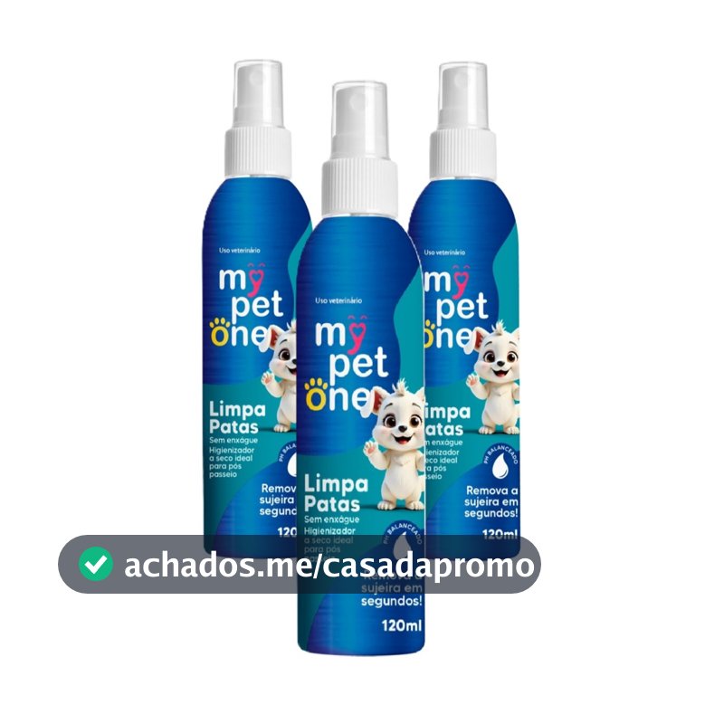 Limpa Patas mypetone Spray Higienizador - 120mL