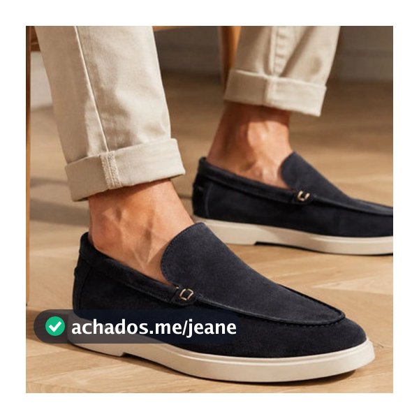 Sapato Mocassim Masculino Couro Legítimo Camurça Suede Forrado Casual Drive Slip On Sem Cadarço Loafer Confortável