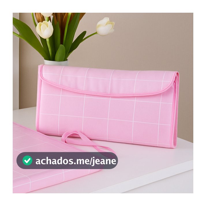 Trocador Portátil Bebê Impermeável Acolchoado Macio Menina Menino