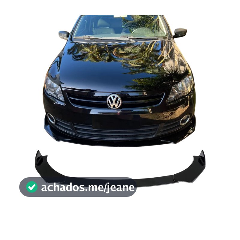 Spoiler Dianteiro Universal Ajustável Front Lip Saia Toyota