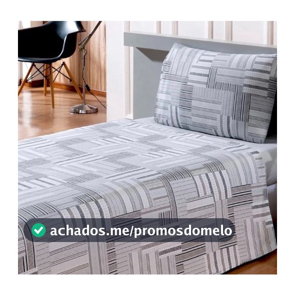 Jogo de Lençol Microfibra Solteiro 3 Peças Premier Estampas Sortidas Com Elástico