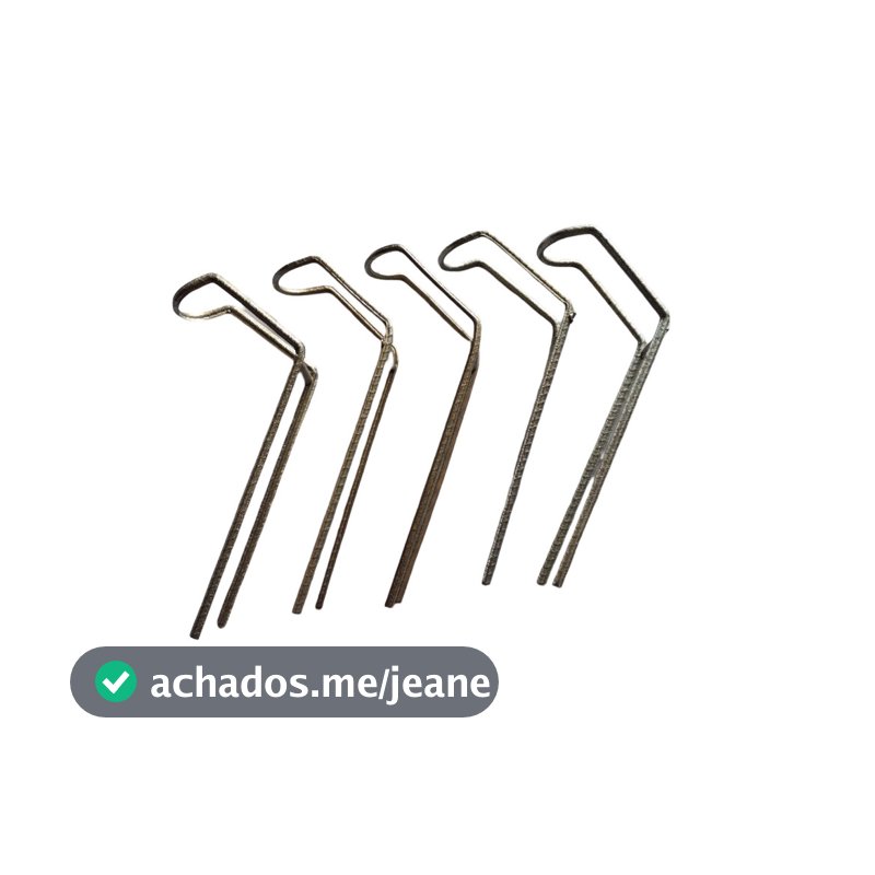 SUPORTE PARA VARA DE PESCA 21 CM KIT C/ 5 PEÇAS