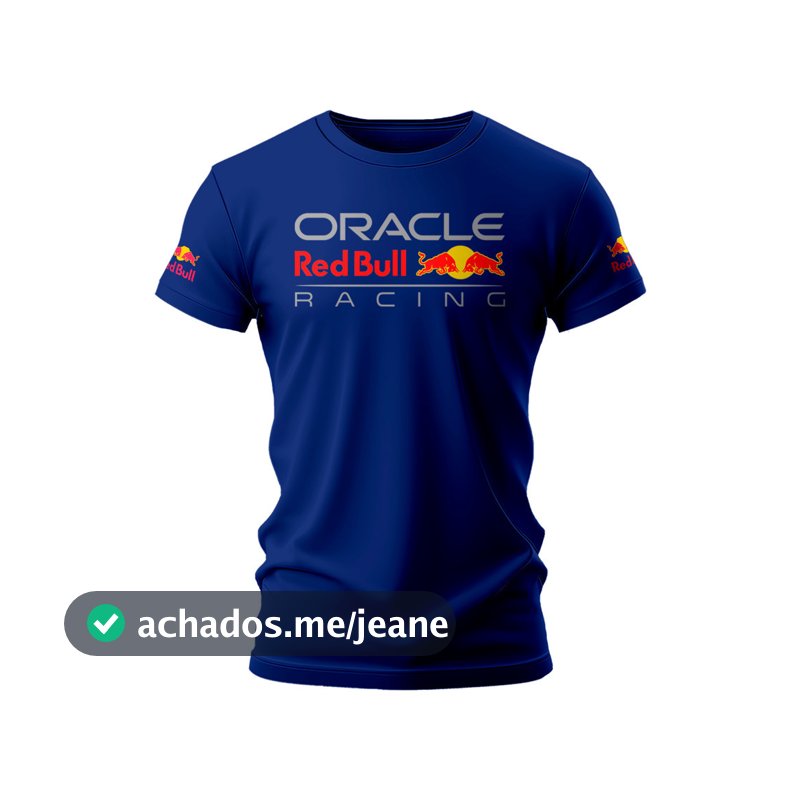 Camiseta Camisa Top Corrida Bull Racing F1 Automobilístico Red Ref: 06