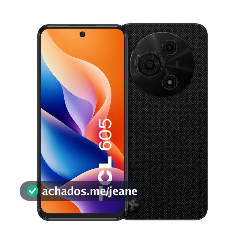 SMARTPHONE TCL 605 4GB RAM (+10GB) 256GB PRETO