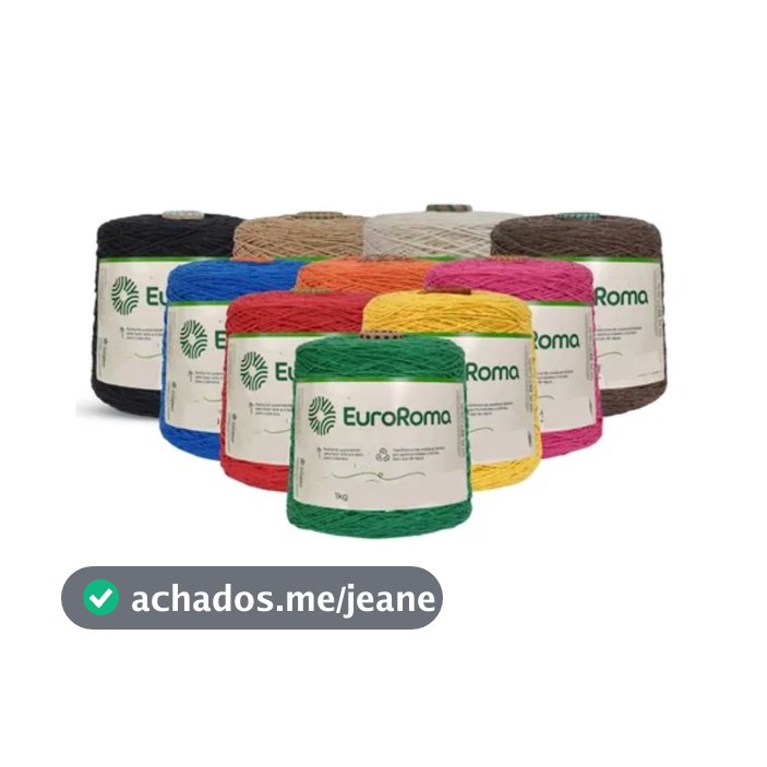 Barbante EuroRoma Colorido