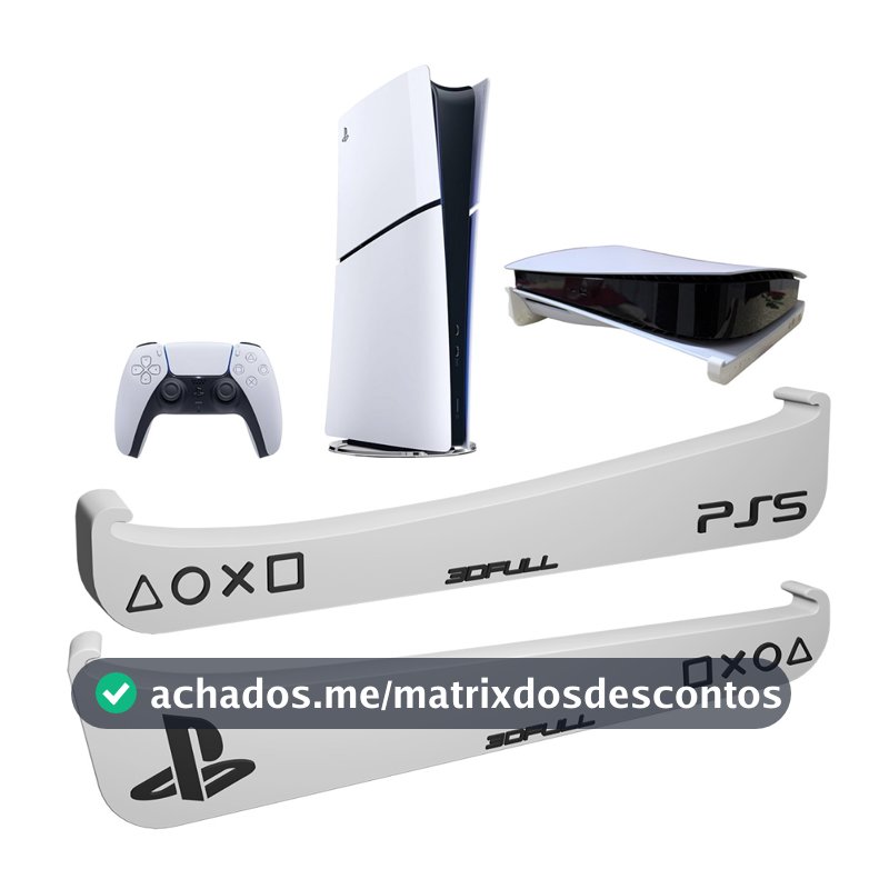 Suporte Horizontal Compatível C/ Ps5 Slim Digital Play5
