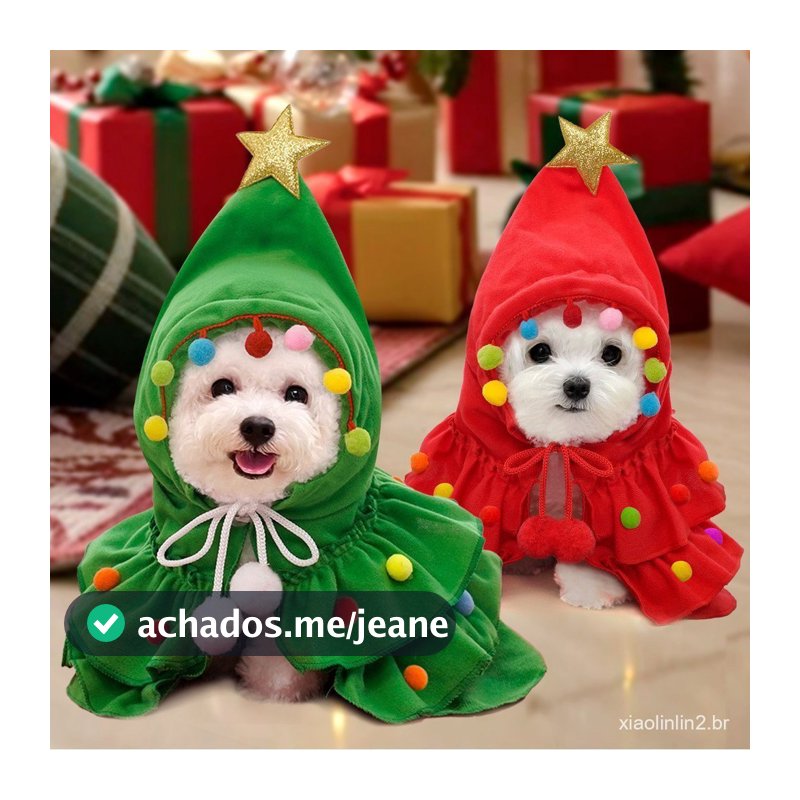 Outono E Inverno Natal Roupas Para Animais De Estimação Duas Cores Manto Pet Xale Cão Transformação Traje Suprimentos De