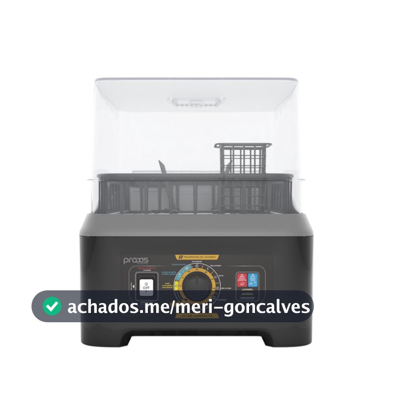 Lava Louças Praxis Portátil LLPP 2.0 Semi-Automática 127V Preto