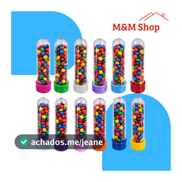 Kit 10, 20, 30, 40 e 50 Tubetes Acrílico 13cm - Decoração Lembrancinhas Para Festa Aniversário