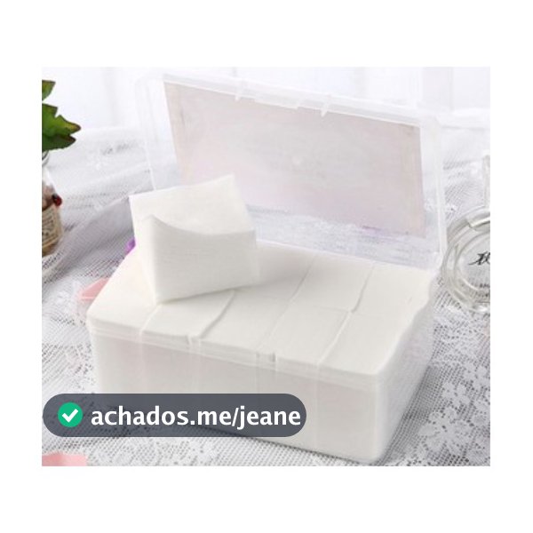 Algodão Prensado 100% Natural 1000 Unidades Remoção Esmaltes Barato