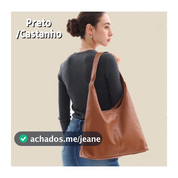 Bolsa feminina retrô de couro PU mensageiro Bolsa Soft grande capacidade