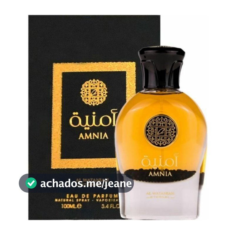 Perfume Al Wataniah - Amnia - Eau de Parfum - 100ml