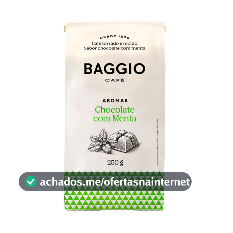 Baggio Café - Café Torrado e Moído Aromas Chocolate com Menta 250g
