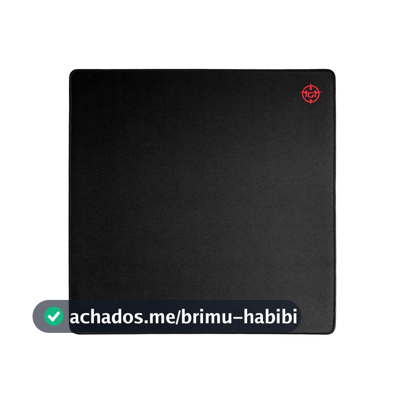 Mousepad Gamer TGT K50M, Grande, 500x500x3mm, Preto, TGT-K50M-GRB01