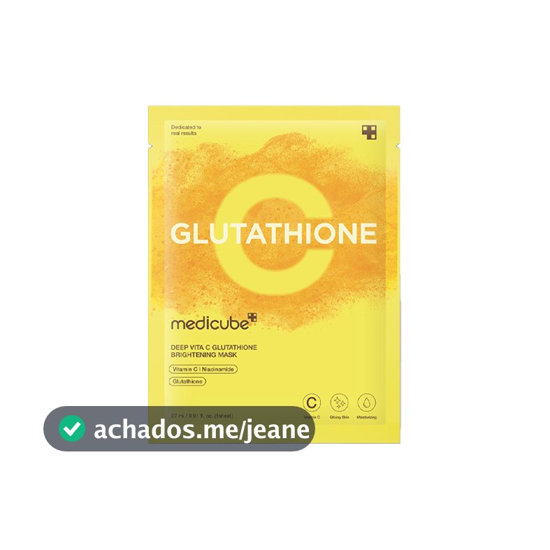 Medicube Deep Vita V Glutathione Brightening Mask 27ml 1ea