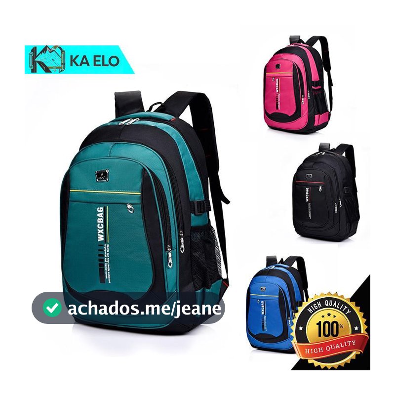 Mochila Bolsa Masculina Resistente Impermeavel Mochila Masculina Impermeável Faculdade Resistente Grande