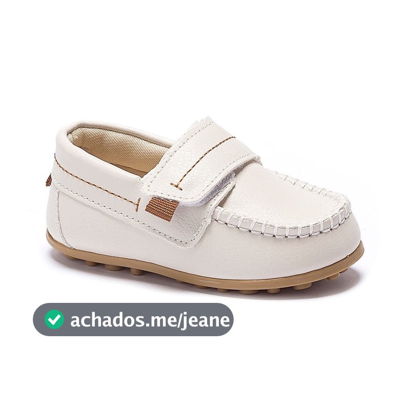 Mocassim Infantil Masculino Sapato Menino Bebê Calce Fácil Estilo Social Festa 37178 Pequito