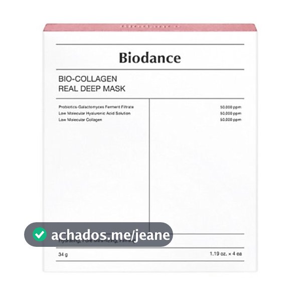 M áscara Profunda Real Biodance Bio-Colágeno