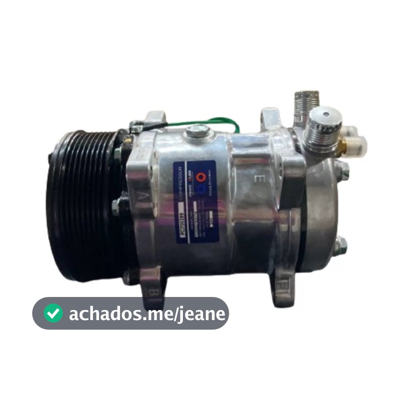 Compressor Ar Condicionado 5h14 24v 8 Orelhas 8pk 119mm