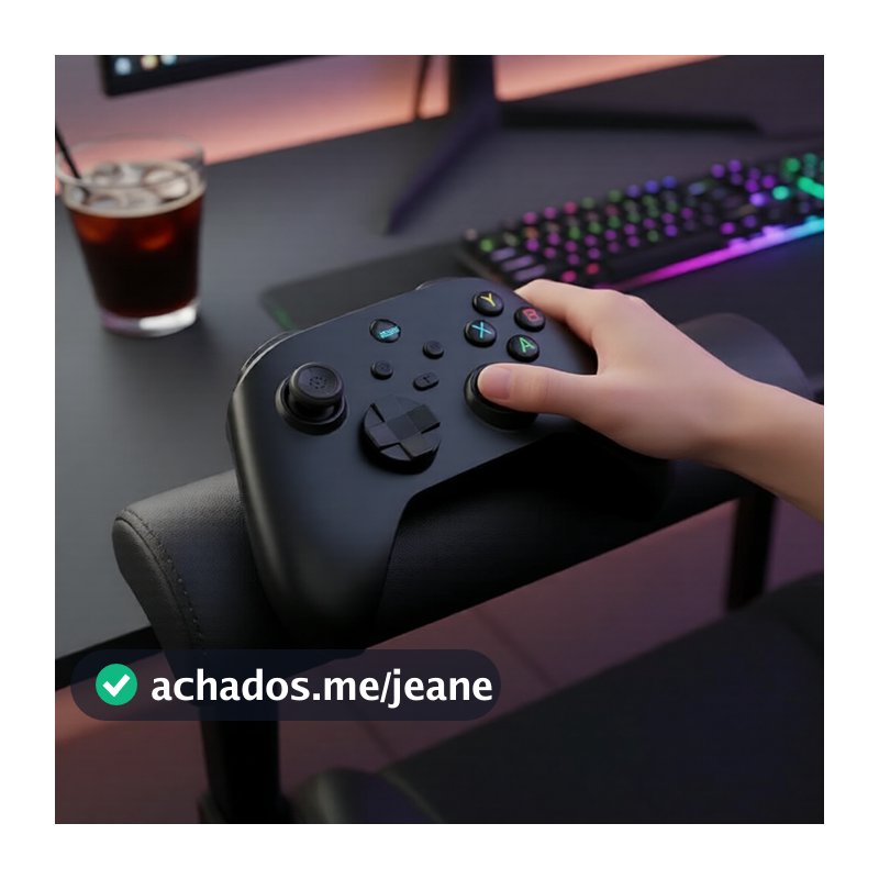 Controlador de jogos para PC com Bluetooth e 2.4G e com fio, com joystick de efeito Hall e controle de movimento de seis