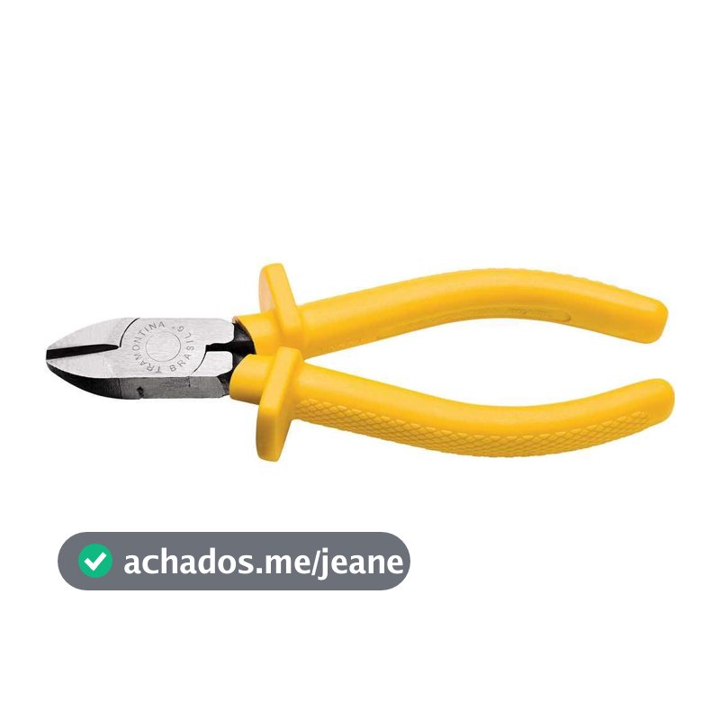 Alicate de Corte Diagonal 6" Cabo isolado a 1.000V 41006/106 - Tramontina