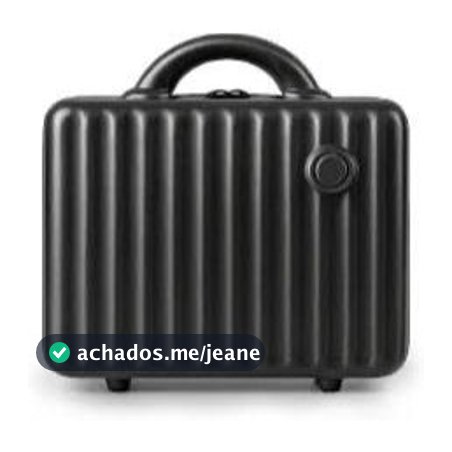 Frasqueira de Viagem Rígida Canelada - Alça Emborrachada e Organização Superior