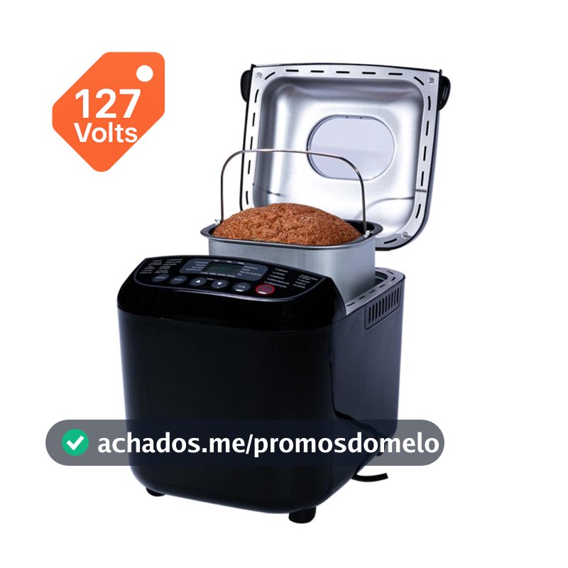 Panificadora 19 Programas Gallant 600w 127v Preta (GPA1E19A_127PT)