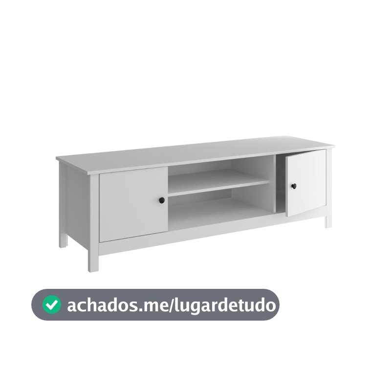 Rack 2 Portas Ditália R-606 Branco