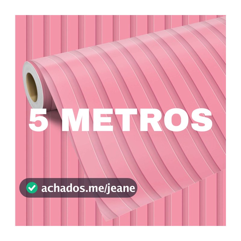 Papel de Parede Adesivo Ripado Madeira Rosa Madeirado 3D Rolo de 5 Metros Lavável