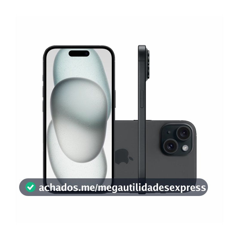 Apple iPhone 15 Plus 5G 512GB 6GB 6.7'' Câm. Dupla Revisado