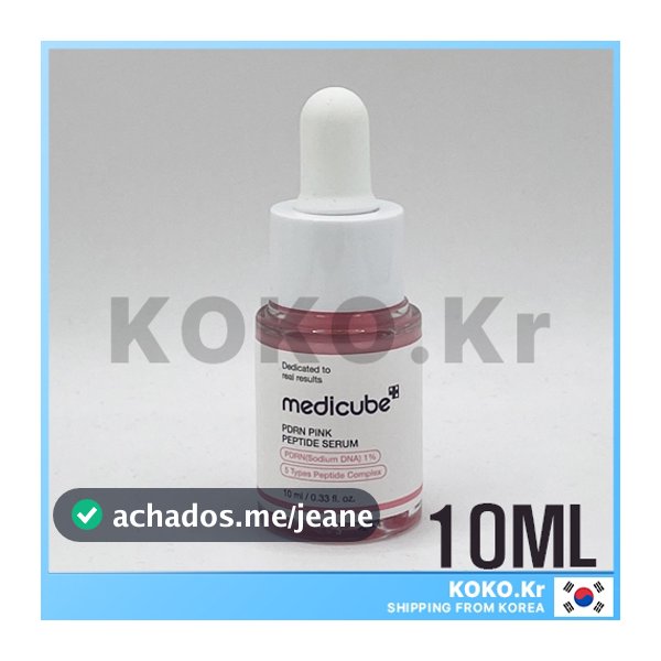 MEDICUBE PDRN Pink Peptide Serum 10ml Tamanho Mini (Sem Caixa) Com Brindes