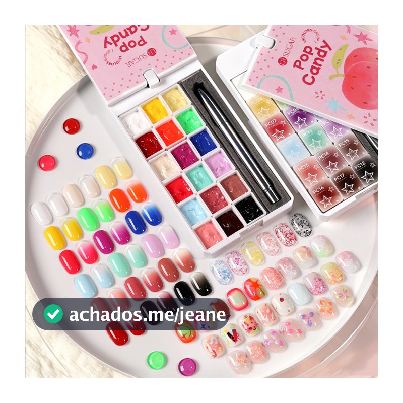 UR Açúcar 18 Cores Série Neon Pat Pintura Gel Para Carimbo Gradiente Desenho Mudança De Cor UV/LED Embeber Verniz
