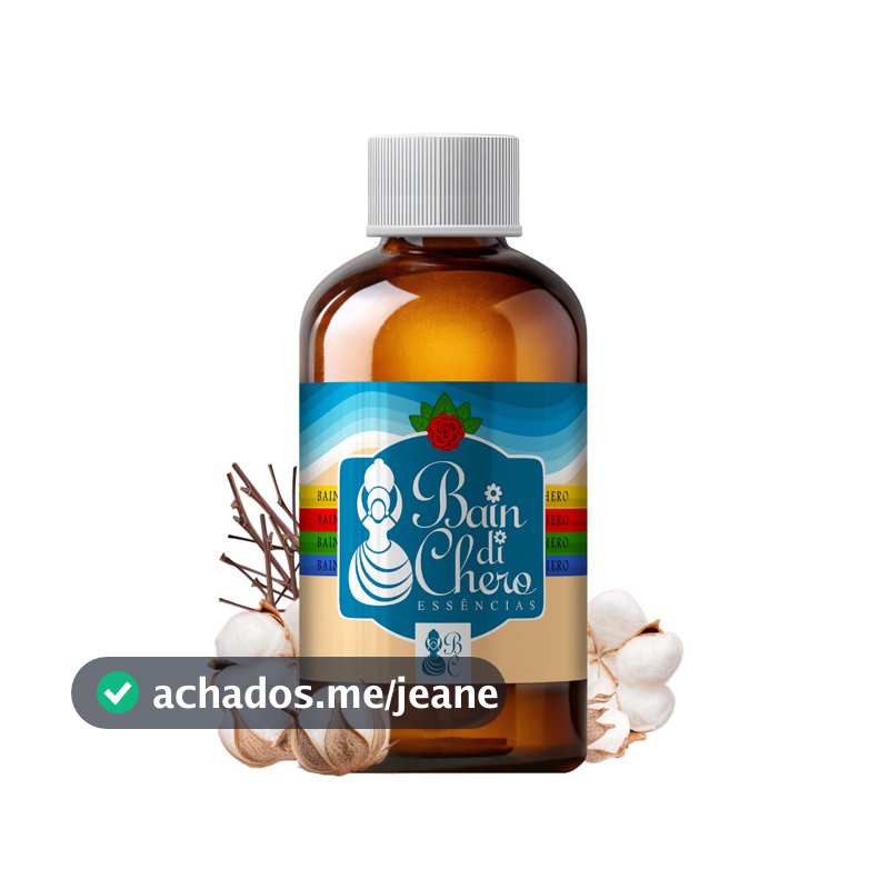 Essência Aromática Hidrossolúvel Para Aromatizantes Sabonetes e Cosmeticos - Algodão 100ml