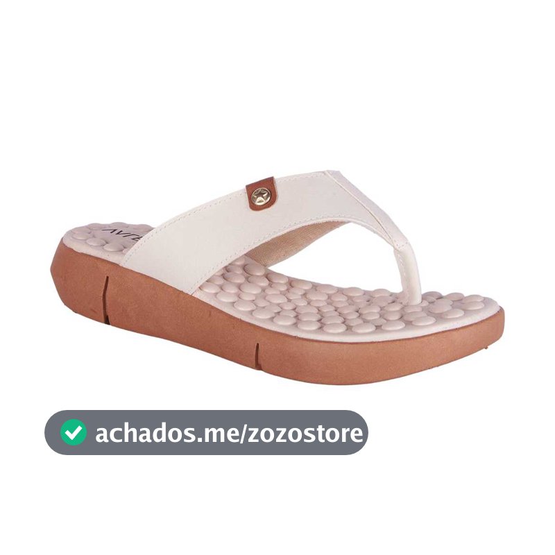 Sandália Feminino Chinelo Ortopédico Confortável Tamanco Esporão Fascite Sola Massageadora Original