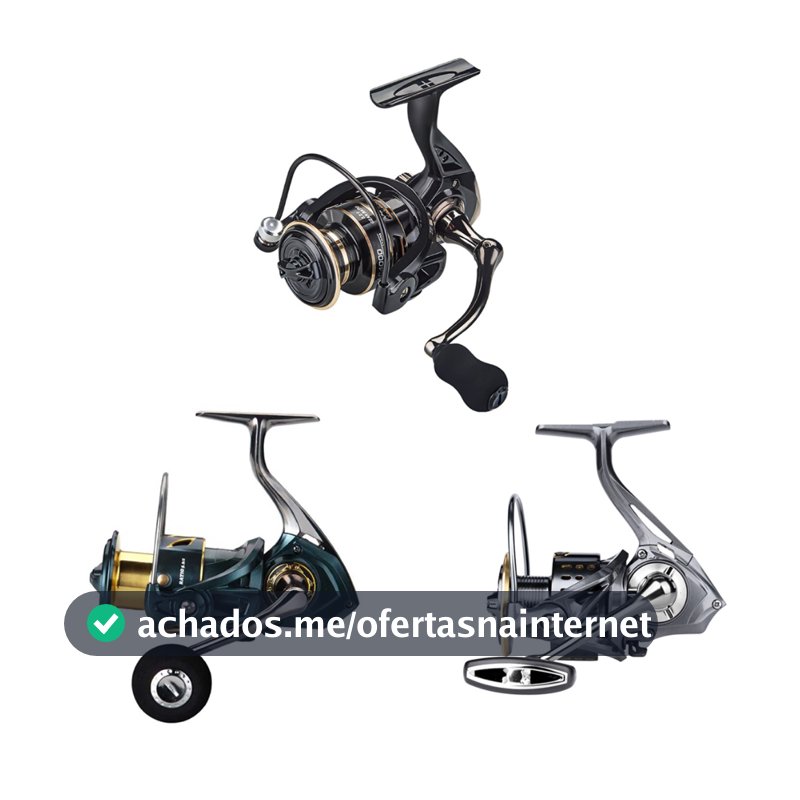 Carretel Molinete De Pesca Rolamento De Esferas Carretel De Pesca Carretel de haste marítima Carretel de pesca de metal