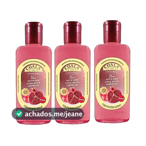 Coala 120 Ml - 3 Unidades Romã