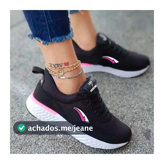 Tênis Feminino leve e confortável na promoção casual adulto para trabalho lazer e esporte lançamento 2023