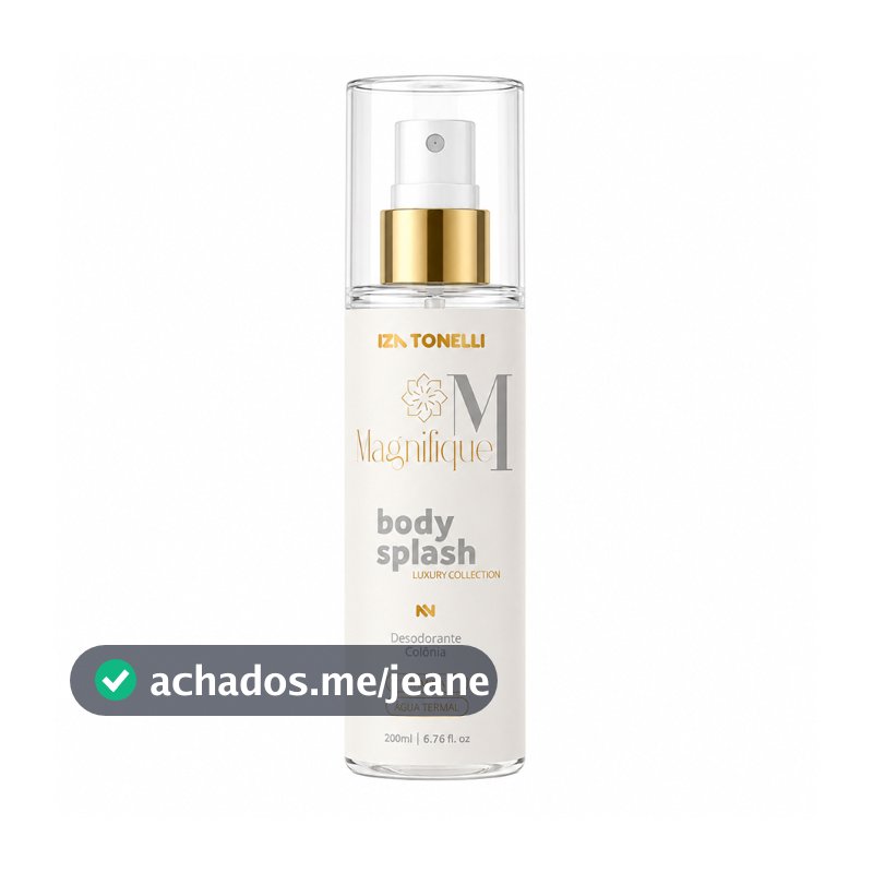 Body Splash Feminino Iza Tonelli 200ml Perfume Corporal Vegano Alta Fixação Premium