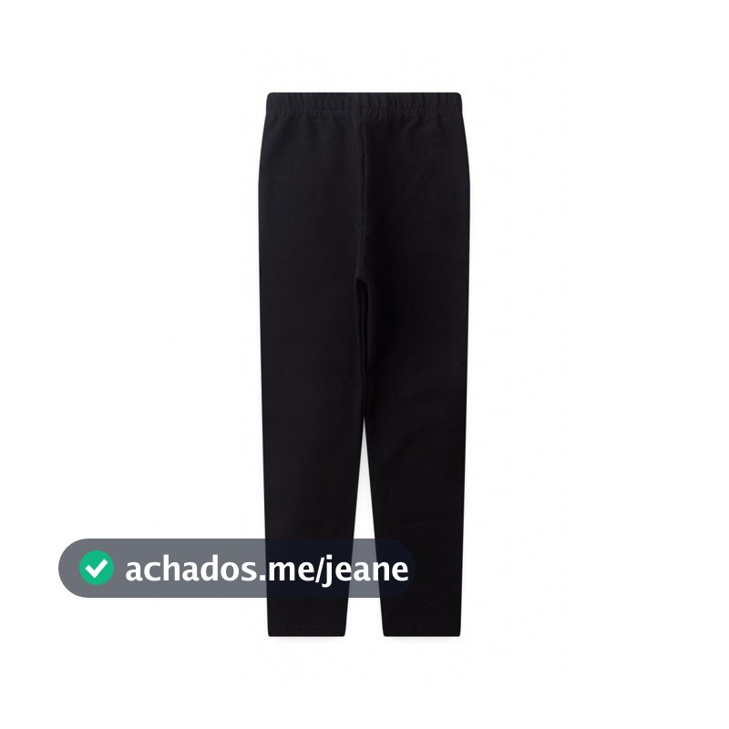 Legging Feminina Infantil Básica