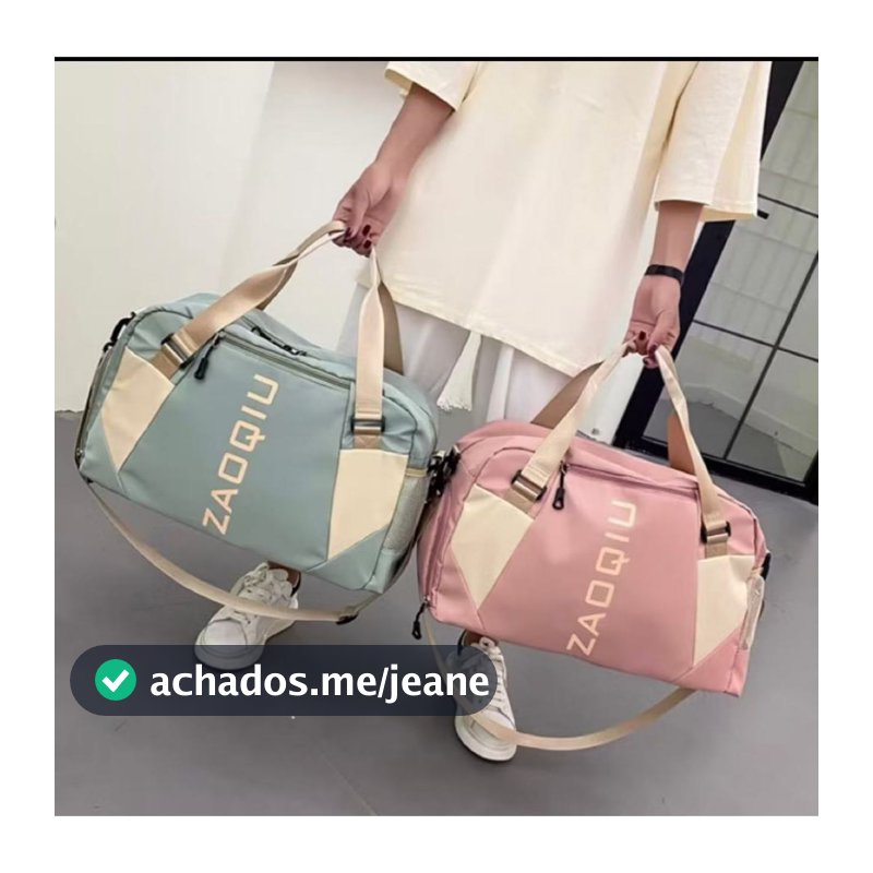 Mala Esportiva Bolsa Feminina Organizadora Passeio Viagem Porta Tenis
