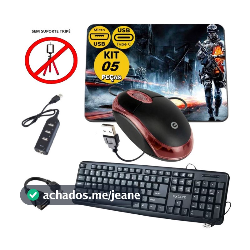 Kit Mobilador Gamer - SIMPES 1 SEM TRIPÉ