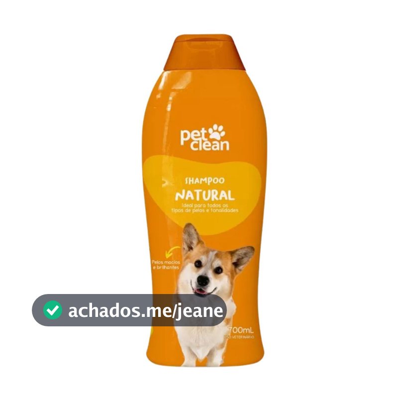 Shampoo e Condicionador Natural 700 ML - Pet Clean