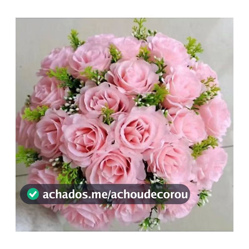Buquê de rosas com folhagem C/24