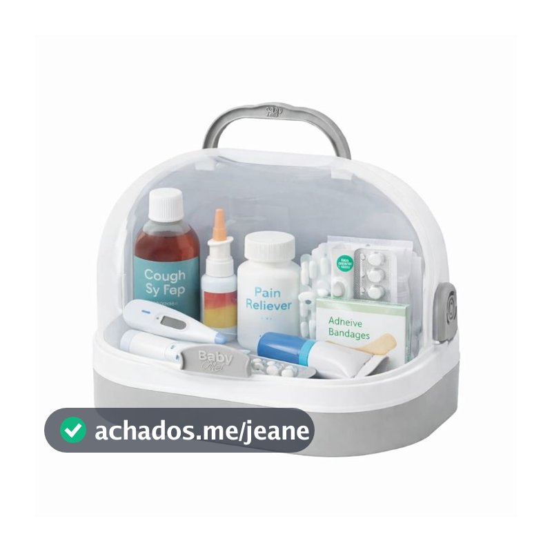 maleta farmacinha remédio bebê organizador Baby Mel
