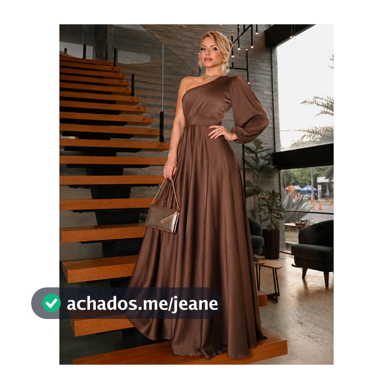 Vestido Feminino Longo Social Festa Madrinha Casamento Formatura  Vestido Ana Bela